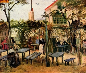 Die Schenke nach van Gogh